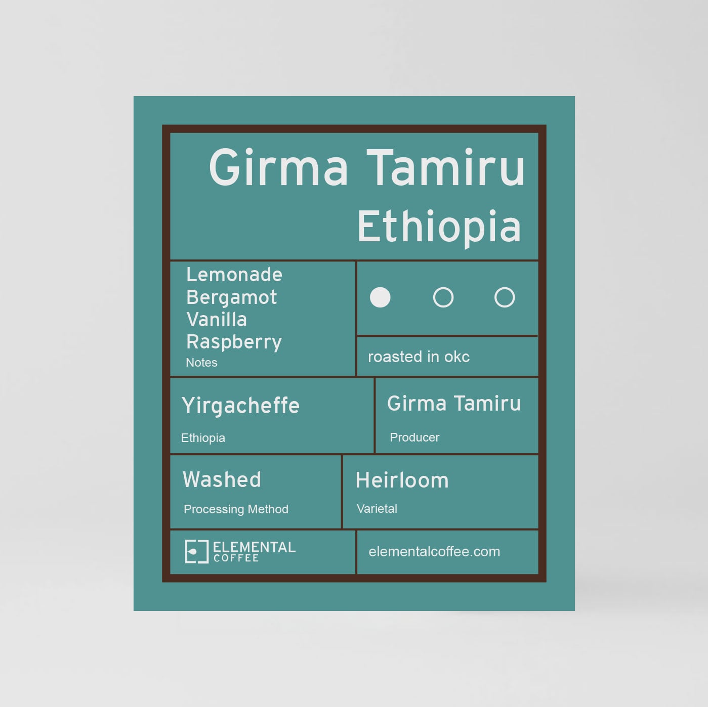 Girma Tamiru Ethiopia - Washed - Image 2